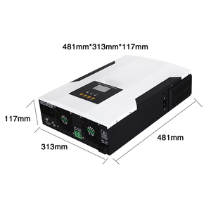 离网太阳能逆变器5.5kw 48V 230VAC输出最大PV 450V输入支持锂电池内置MPPT 100A充电器控制器 - Product Image 2