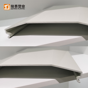 วัสดุ UPVC โปรไฟล์ Pvc ทนทานเพื่อทำหน้าต่างและประตู - Product Image 5