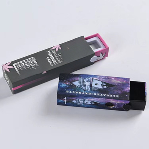 Бумажная коробка ПВХ окно ящик с безопасной кнопкой - Product Image 2