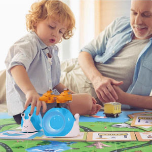 Robobloq Stem Toy Robot para niños 3-6, Robot de codificación de educación temprana sin pantalla, 2 modos de juego, Snail Hero Learning Education Toys - Product Image 6