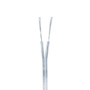 DC Power Cables Clear Silver Extension <strong>Cord</strong> 22 24 26 <strong>AWG</strong> 2 Core Transparent Connector Cable Led Neon Light Electric Wire - Product Image 2