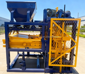 Tự động QT4-25 gạch và rỗng khối máy làm cho Xây Dựng Mới khuôn khối bê tông Máy làm để bán - Product Image 3