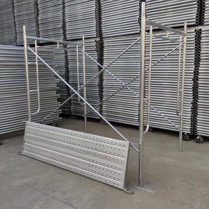 Precio de fábrica, andamio de marco de albañil personalizado, andamio modular, Marco H, Marco soldado para soporte de andamio - Product Image 4