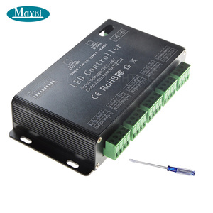 12/24/30/36 Kanäle RGB/RGBW DMX512 Decoder PWM Frequenz RJ45 DC5V 24V LED DMX Controller für Bühnen licht - Product Image 4