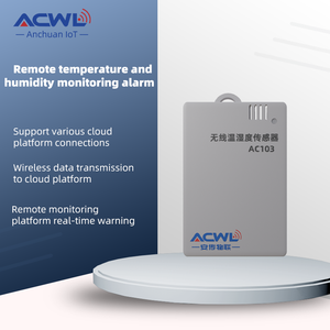 AC103L Industrial IoT Sensor de temperatura y humedad con tarjeta a prueba de agua Temperatura Humedad Monitoreo Datos Sensor inteligente