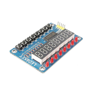 TM1638 8-Bit-Digital-LED-Röhrenanzeigemodul mit 8 LEDs 8-Tasten-Tasten für AVR Arduino ARM - Product Image 3