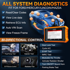 Launch CRE 2,0 para Ford Series, máquina herramienta de diagnóstico automático, todos los sistemas, codificación ECU, lector de código OBD2 - Product Image 3