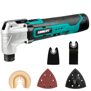 Multiherramienta inalámbrica, herramienta oscilante para cortar, clavar, raspar, lijar, solo herramienta - Product Image 1