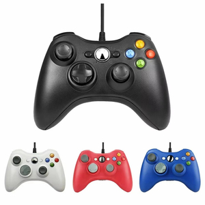 XboxOneと互換性のある振動モーターUSBPC有線ジョイスティックワイヤレス機能を備えたXbox360コンソールゲームコントローラー用 - Product Image 2