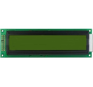 Il modulo Display LCD 24x2 con Display LCD a carattere 2402 ha un modulo di visualizzazione a colori blu giallo verde con interfaccia 8080 6800 - Product Image 2