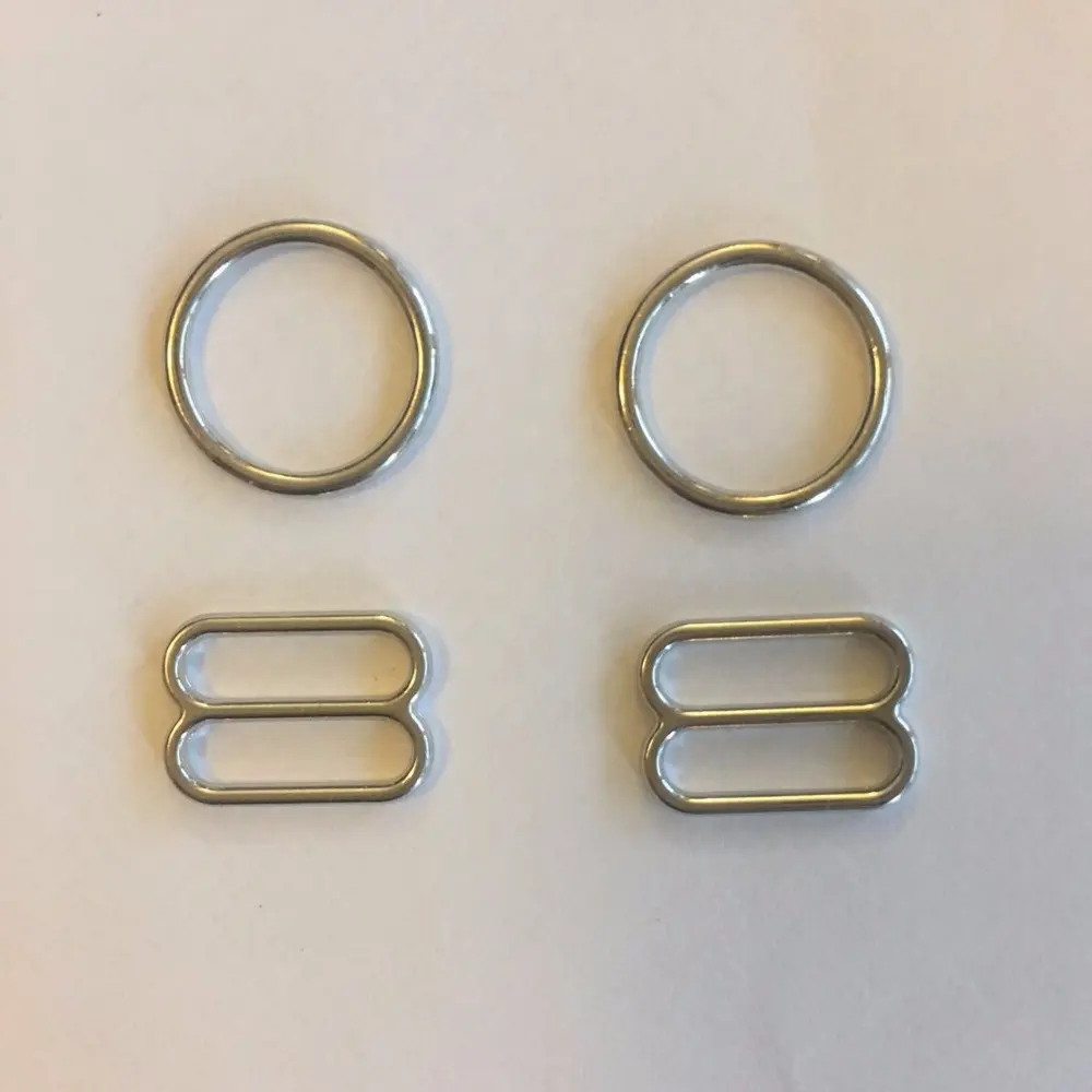 8mm Metal Bra Ring and adjuster