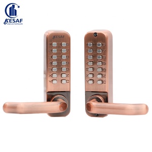 Wasserdichtes digitales Code Keyless-Haustür schloss mit mechanischer Tastatur Druckknopf Passwort Türschloss - Product Image 3