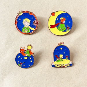 Factory Direct Sales Square Rectangle Round 2D 3D Colorful Different <strong>Pattern</strong> <strong>Panda</strong> Metal Safety Pins Badge - Product Image 2