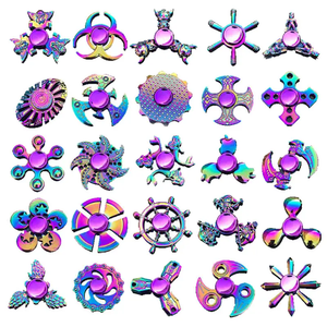 Pt Bán Buôn Fidget Spinner Kim Loại Tay Đồ Chơi Lớp Học Giải Thưởng Fidget Kim Loại Spinner Cho Người Lớn Và Trẻ Em Bánh Xe Hợp Kim Spinner Đồ Chơi - Product Image 1