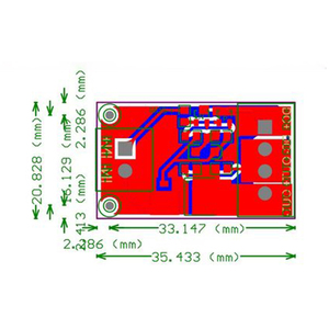 MOSチューブ電界効果管PWMレギュラテッドパワーモジュール5-24Vスイッチコントロールボード用CNC TC-6832コントローラと振動ナイフ - Product Image 2