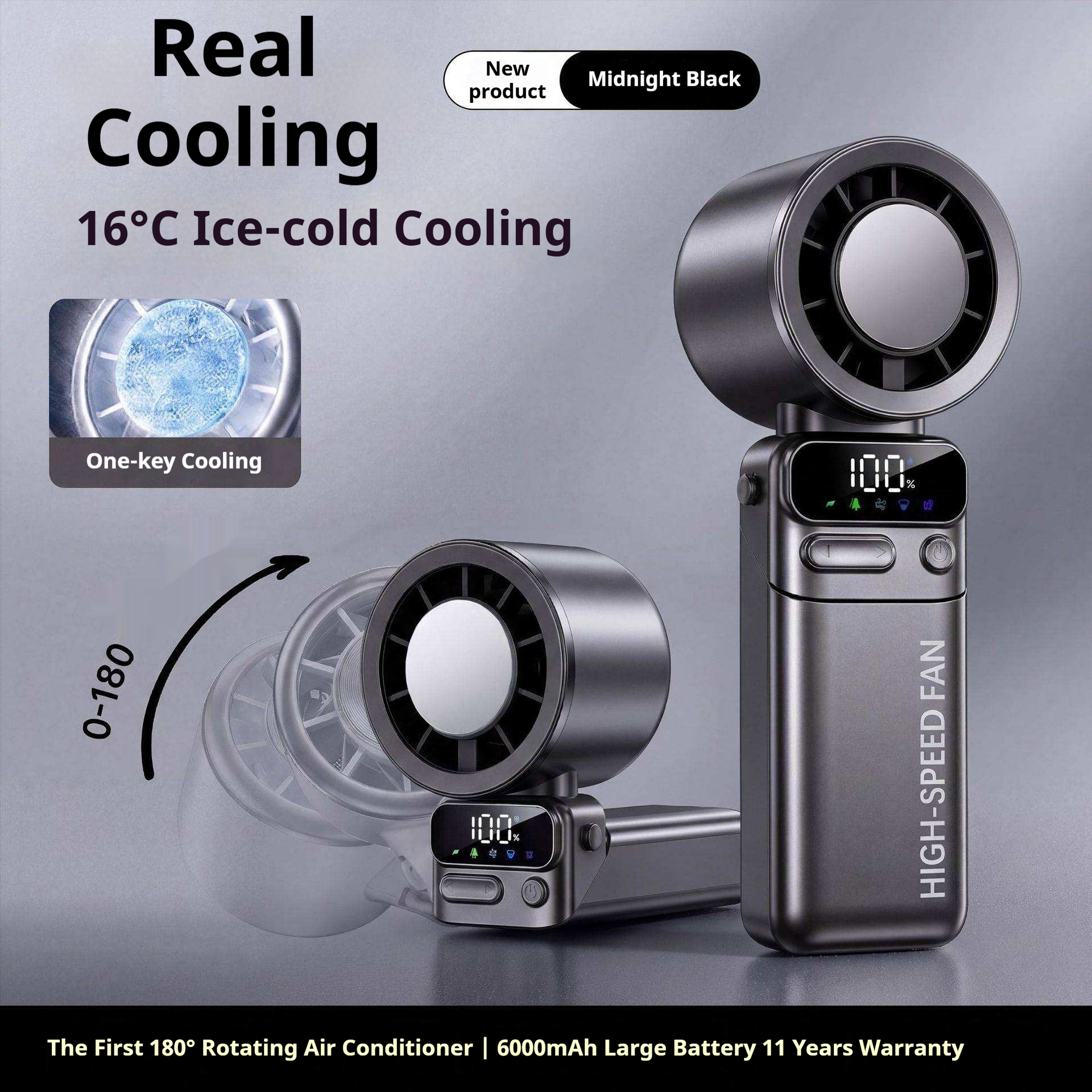 refrigeration + lanyard-dark night-6000 ma zurong