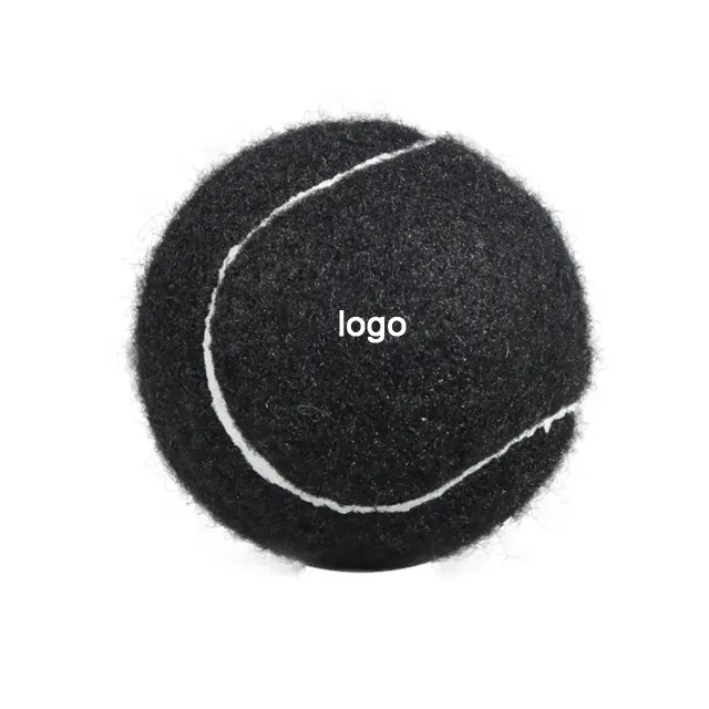 Bola de tênis personalizada com impressão, logotipo feito sob encomenda, armazenamento em atacado, azul, preto, rosa, branco, palla da bola de tênis na china fabricante