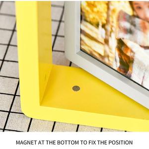 Mới Đến Sáng Tạo Thân Thiện Với Môi Xoay Sanding Bằng Gỗ Hình Ảnh Khung Ảnh Với UV In Ấn Cho Bàn Trang Trí - Product Image 2