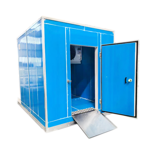 Automatic Warehouse Walk-in Freezer Cold Room with Emerson Motor Freezer Meat <strong>Chiller</strong> Walk-in Cold Storage Room - Product Image 1