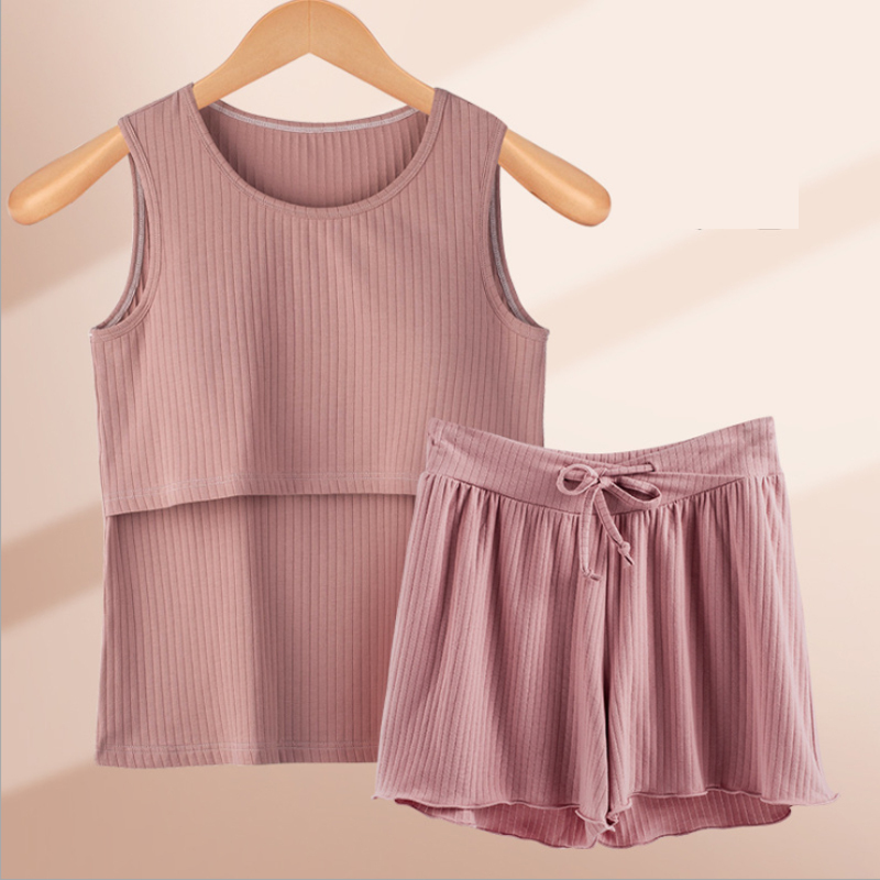 Dark Pink vest set