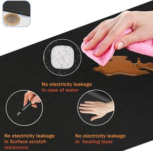 Neuestes Design Excel Short cut Mouse Pad Großes warmes Leder Schreibtisch Mauspad für Büro-und Haushalts gebrauch auf Lager - Product Image 5