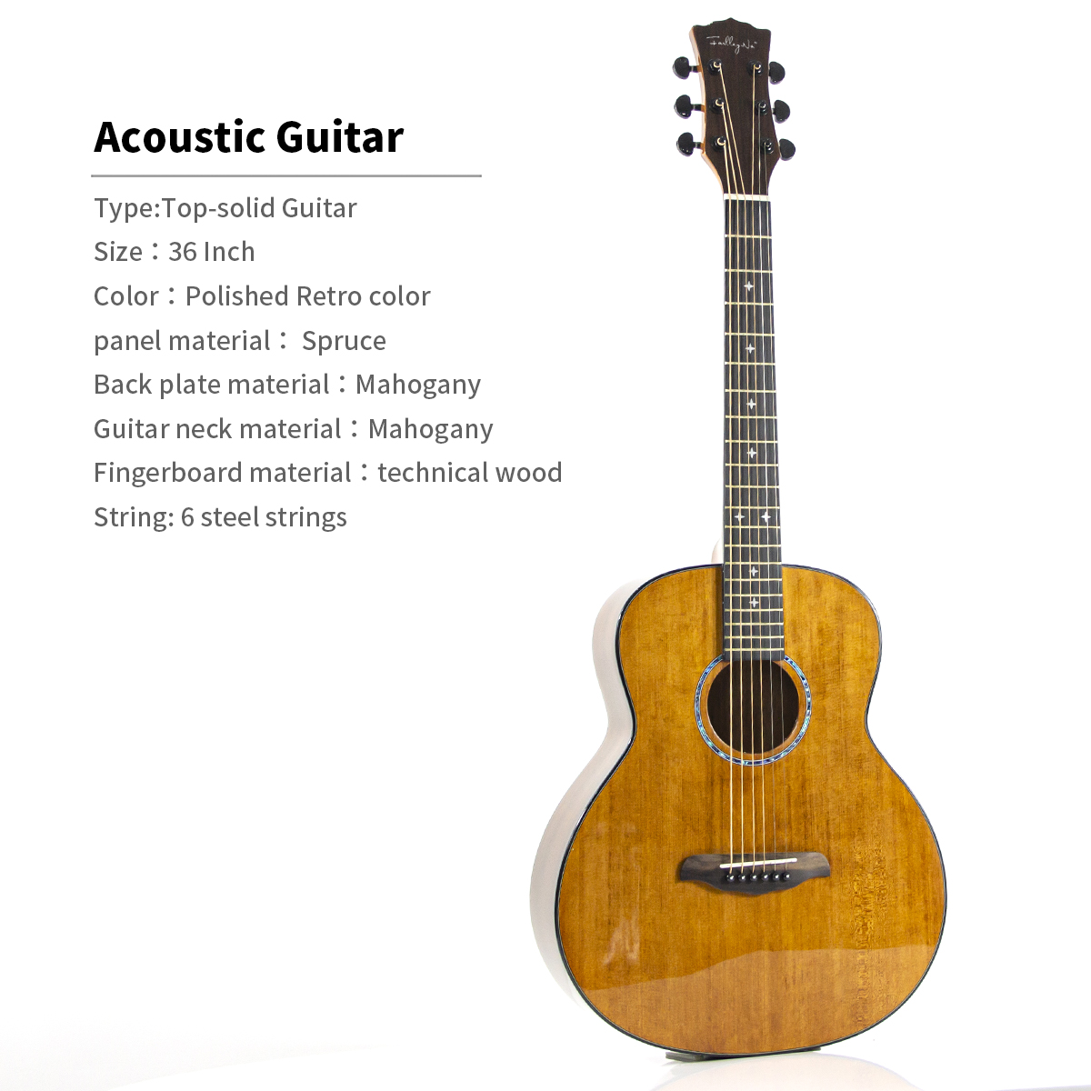 36 pouces, couleur vintage