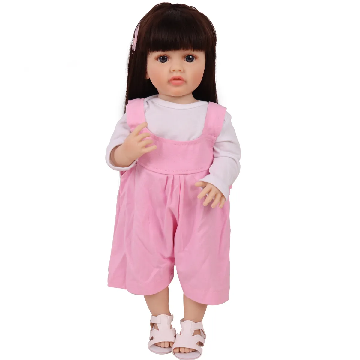 La vendita calda sembra la principessa Real Babi Doll Cute Big Reborn Baby Dolls Toddler Baby Toy Real Diy Playmate Dolls