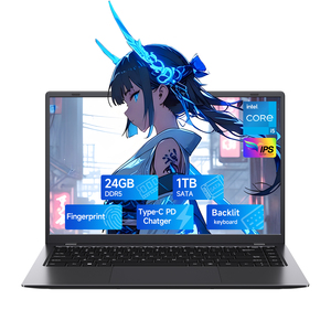 แล็ปท็อปสำหรับเล่นเกม I5-1240P คอร์พิมพ์ลายนิ้วมือได้ถึง4.4กิกะเฮิร์ตซ์แล็ปท็อปธุรกิจคอมพิวเตอร์แบบมีไฟด้านหลังสำหรับแล็ปท็อป DDR5ขนาด24กิกะไบต์ขนาด1เทราไบต์ของใหม่ - Product Image 1