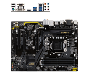 Gigabyte GA-Z270 HD3 <span class=keywords><strong>Desktop</strong></span> Placa Mãe ATX LGA1151 Intel Z270 DDR4 SATA 30.5X22.5cm Único Novo Garantido <span class=keywords><strong>3</strong></span> Anos 64GB RAM