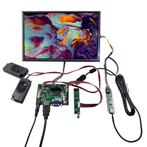 Panel de pantalla táctil resistivo Panel de pantalla Lcd de 10,1 pulgadas 1280X800 con Hd-Mi Vga Av Lcd Kit de panel táctil de placa de control de marcha atrás - Product Image 3