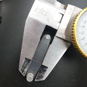 卸売プロモキーリングMdfキーホルダープラスチックスナップコネクタ透明PPプラスチッククリップボタンキーリングキーホルダーDiyアクセサリー - Product Image 4