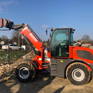 CE EVERUN Fabricante EPA CE 2.5ton ER2500f Boom Compact Telescópica Pequena Carregadeira de Rodas Teleskoplader Preço para venda - Product Image 4