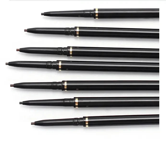 Custom ป้าย Eyebrow ดินสอกันน้ำฉลากส่วนตัวดินสอเขียนคิ้วกันน้ำบาง Eye Brow Pencil