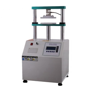 Tubo de papel enamorado de cartón Ensayo de compresión de máquina de ECT ECA de tubo de papel anillo borde aplastar Tester para cajas de cartón corrugado