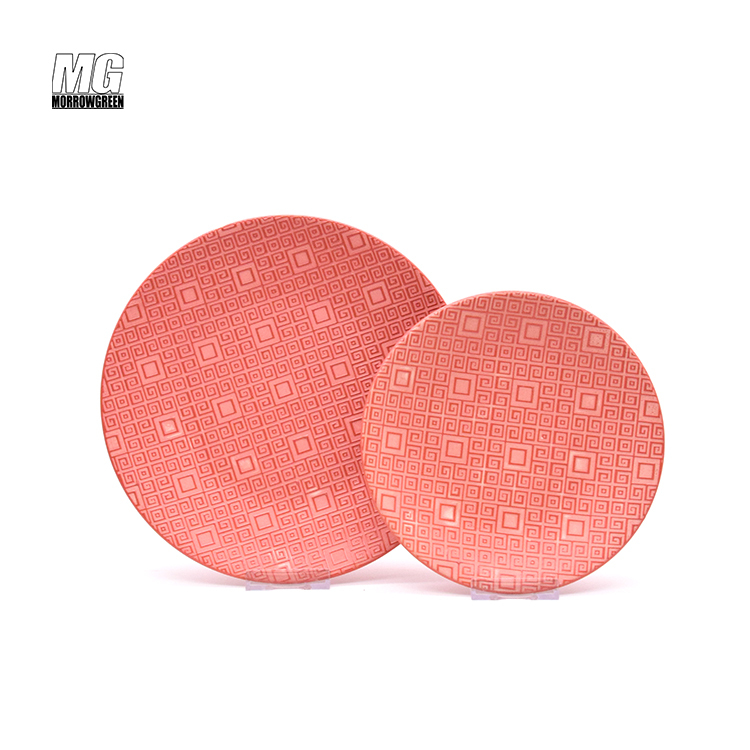 Ceramic Stoneware Porcelain dinnerware Dinnerware Set Wedding Engraving New Arrived dishes Sets ceramic dinner plates set