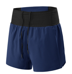 Quần short thể thao nam Quần Short thể dục hai lớp quần short Marathon xuyên quốc gia chạy quần đào tạo Nhanh Khô Quần Ba phần tư - Product Image 6