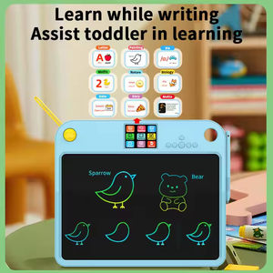 キッズグラフィティ2 in 1インテリジェント英語学習と練習機付きLCDライティングタブレット描画ボード - Product Image 4