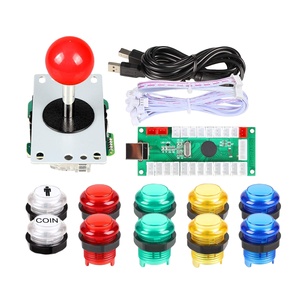 AIsmartlink Raspberry PI Arcade botones reproductor DIY Kit Joystick 5V LED Arcade botón para Arcade Stick PC juegos Mame - Product Image 1