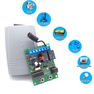 433 Mhz Ricevitore Wireless Porta Del Garage di Dc 12 V-24 V di Rotolamento Ricevitore a Codice Fisso Del Cancello Del Garage di Controllo Remoto interruttore - Product Image 3