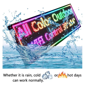 Programmier bare wasserdichte hoch auflösende Farbe Außenwerbung Led Display Scrolling Screen Mobile Message Signage - Product Image 4