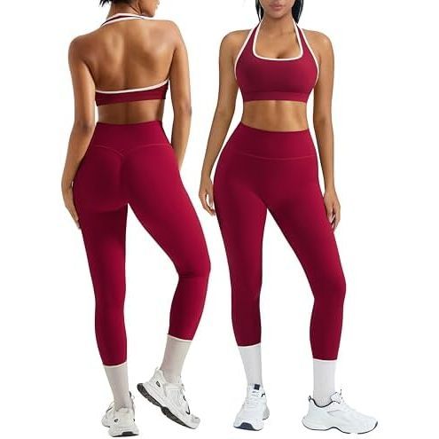 524 - Rojo Ciruela con Ribete Blanco