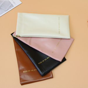 Wholesale <strong>New</strong> Style PU Leather <strong>Pouch</strong> for Sunglasses Custom Logo Elegant Squeeze Packaging for Eyewear - Product Image 1