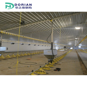 Construção barata Estrutura De Aço Galpão De Ovo Galinha <span class=keywords><strong>Poultry</strong></span> Farm Building