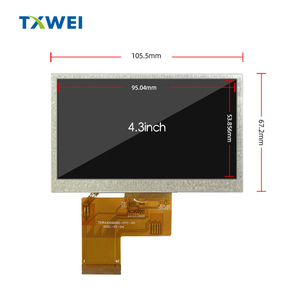 Pantalla LCD HD pequeña de 4,3 pulgadas de estilo moderno para dispositivo de monitoreo - Product Image 5