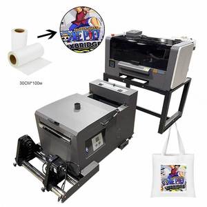 Imprimantedtf熱転写a3dtfデジタルプリンターマシン2ヘッドxp600dtfプリンターa3プリンター (7色インクカートリッジ付き) - Product Image 1