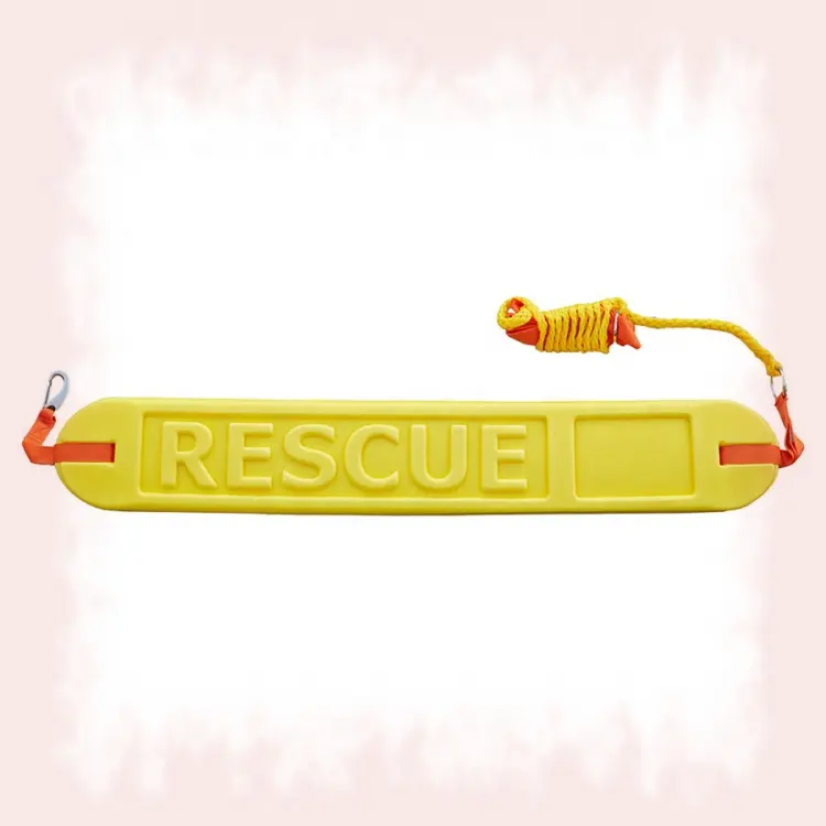 Boya amarilla de rescate, salvavidas, tubo 40, M-RT02