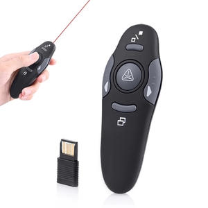 Holrong puntatore Laser Wireless presentatore potente penna Laser 2.4G RF USB Flip PPT presentazione telecomando Lazer puntatori - Product Image 2