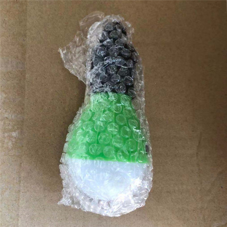 Green hook-style OPP bag packaging