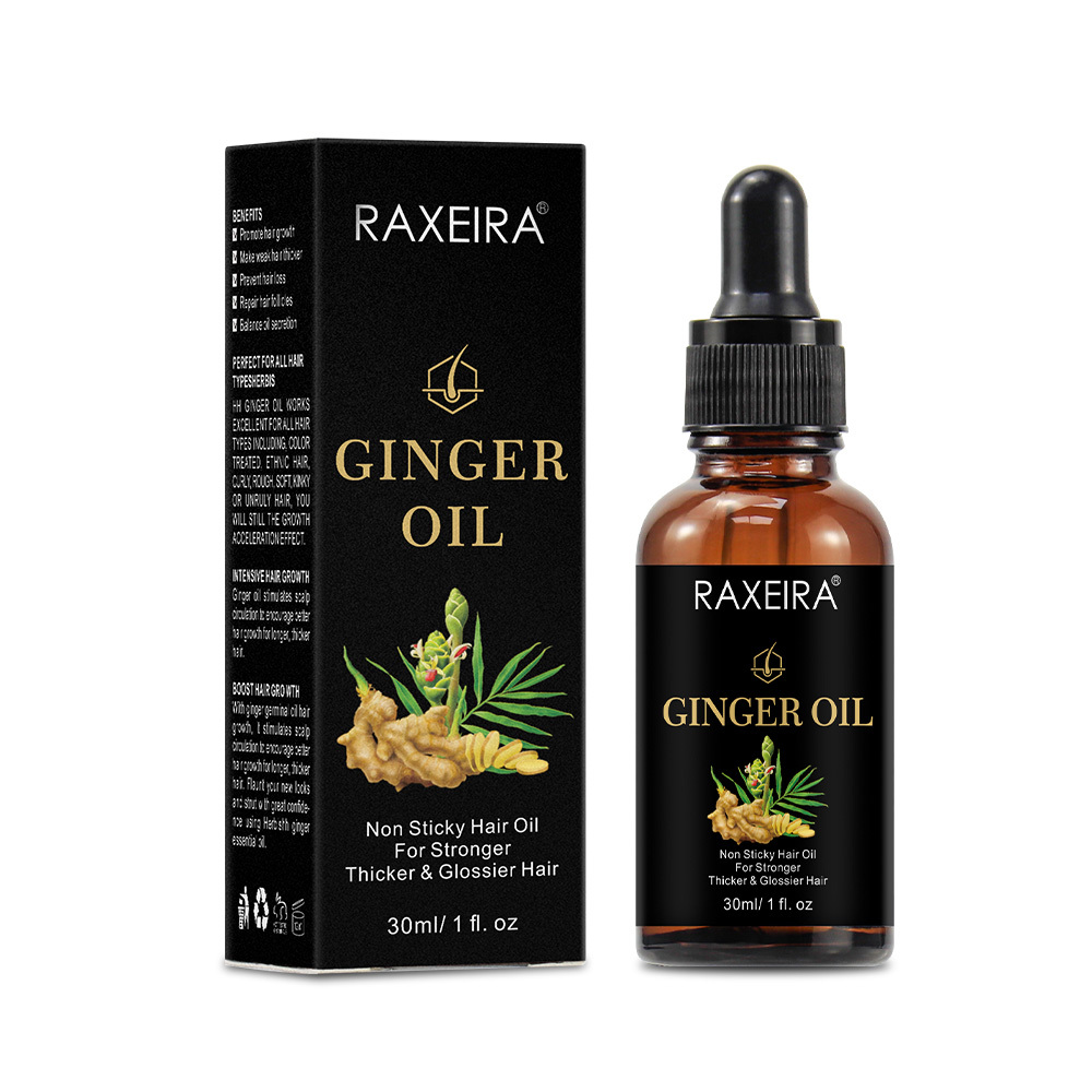 Olio per la Crescita dei Capelli allo Zenzero