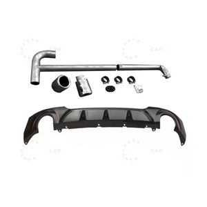 Bmw için gövde kiti 1 serisi F52 MP tarzı Bodykit ön dudak arka difüzör egzoz İpuçları arka kanat - Product Image 4